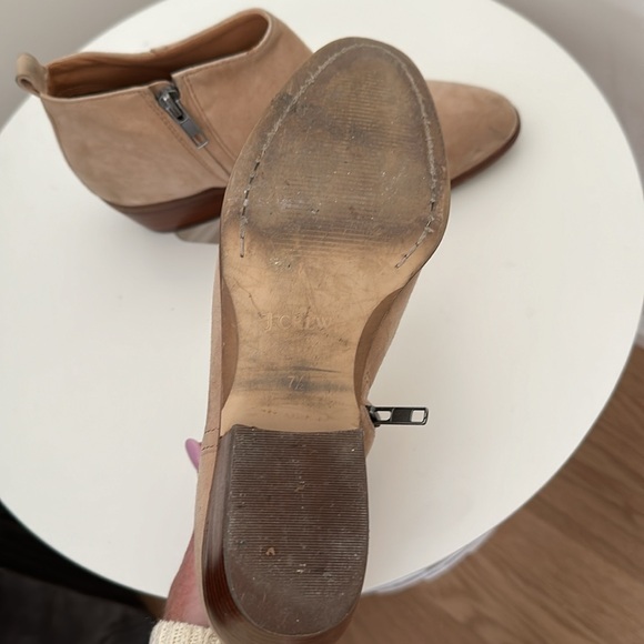 J CREW tan booties - Picture 2 of 4